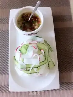 Make radish salad step 1