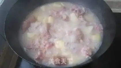Make Pig hoof potatoes step 5