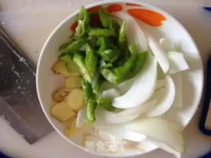 Make Fish stew step 1