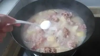Make Pig hoof potatoes step 6