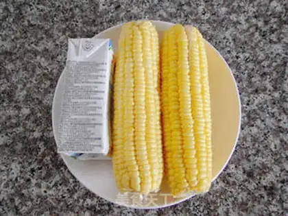 Make Milky corn juice step 0