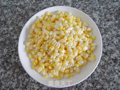 Make Milky corn juice step 1
