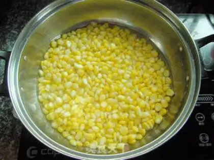 Make Milky corn juice step 3