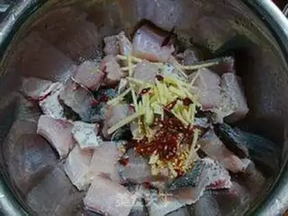 Make Fried mackerel step 1