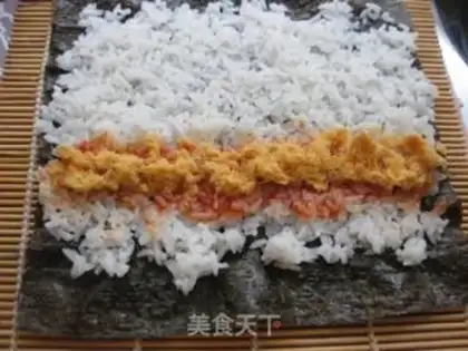 Make Ketchup sushi step 7