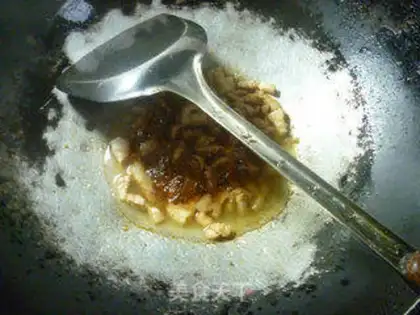Make Pork fried green beans step 5