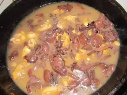 Make Chicken stew mushrooms step 20
