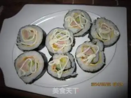 Make The sushi sushi step 16