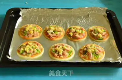 Make Mini pizza step 7
