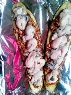 Make Garlic oyster roasted eggplant step 4
