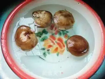 Make Fry mushrooms, Dutch beans step 1