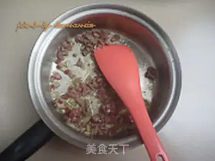 Make Cheese and beef fried rice step 6