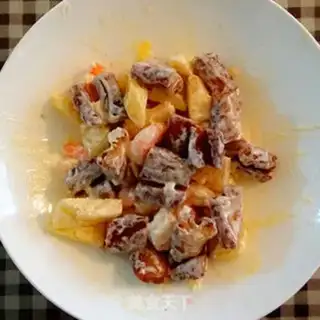 Make A simple greasy shrimp step 3