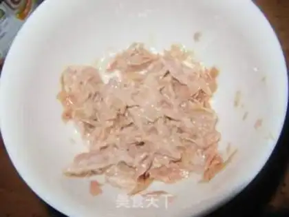 Make Tuna burger step 2
