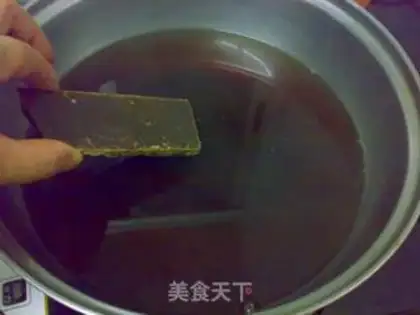 Make Black sugar plum soup step 5