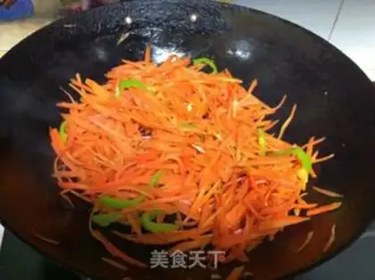 Make Carrot, wood, eggs step 5