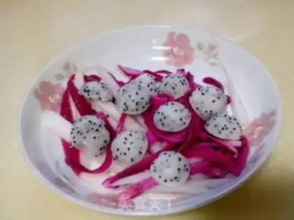 Make Frozen dragon-fruit step 3