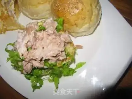 Make Tuna burger step 8