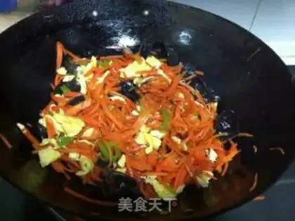 Make Carrot, wood, eggs step 8