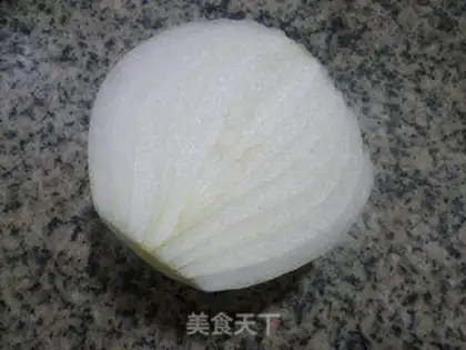 Make White onions, black wood step 0