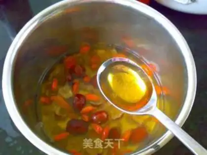 Make Red grape honey tea step 5