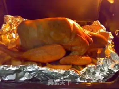 Make Roast chicken onions step 6