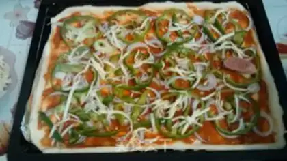 Make Homemade pizza step 3
