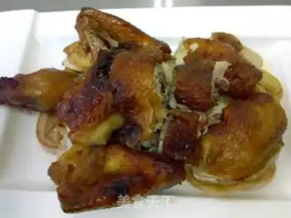 Make Roast chicken onions step 9