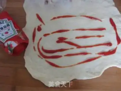 Make Soy sauce pine rolls step 3