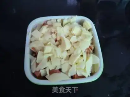 Make Ketchup hot dog intestines step 7