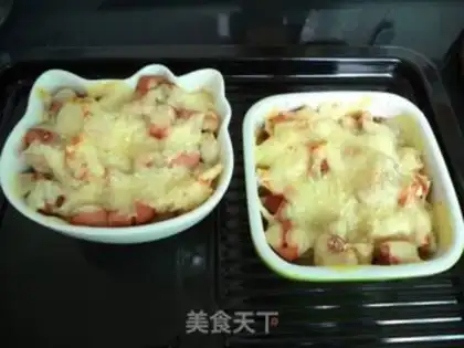Make Ketchup hot dog intestines step 10