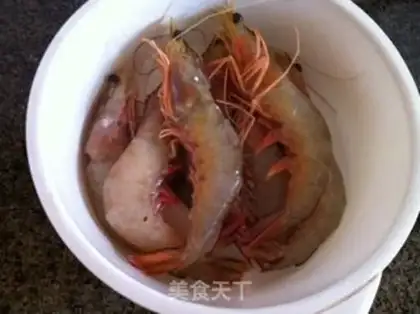 Make Precious shrimp step 0