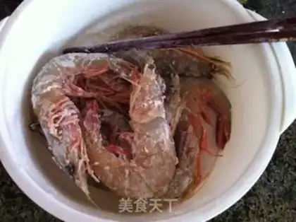 Make Precious shrimp step 2