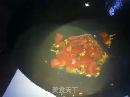 Make Tomato fried pineapple step 2