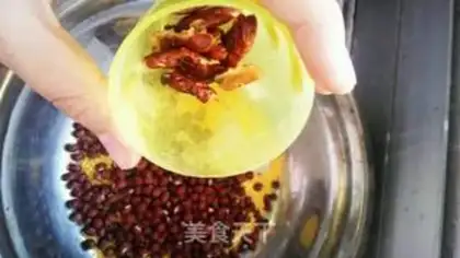 Make A porridge with blood step 3