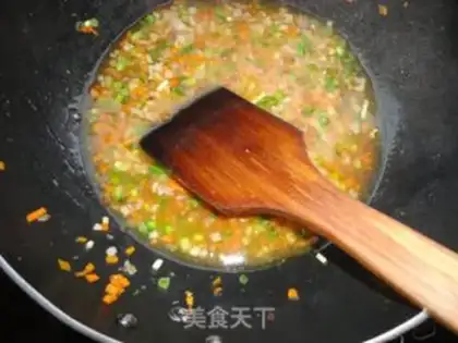 Make Cheese sauce and noodles step 7