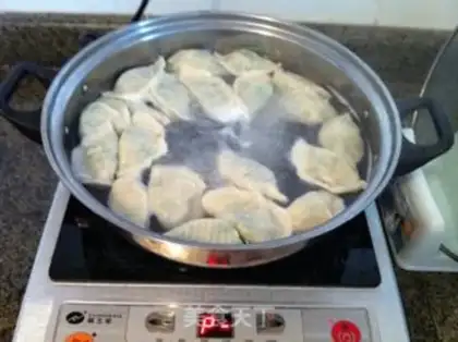 Make Cream cabbage and egg dumplings step 6