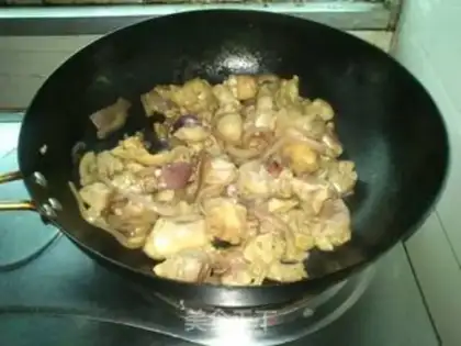 Make Curry chicken step 4