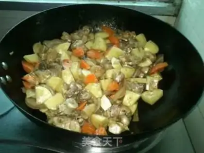 Make Curry chicken step 6