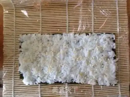 Make California roll step 3