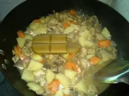 Make Curry chicken step 8