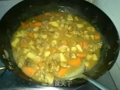 Make Curry chicken step 9