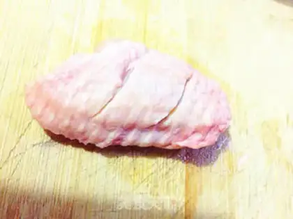 Make Garlic chicken on the wing step 2