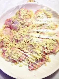 Make Garlic chicken on the wing step 5