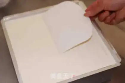 Make The durian iced cheese step 11