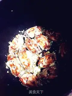 Make Garlic chicken on the wing step 9