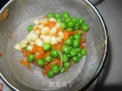 Make Cheese shrimp rice step 3