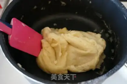 Make French souffle puff step 3