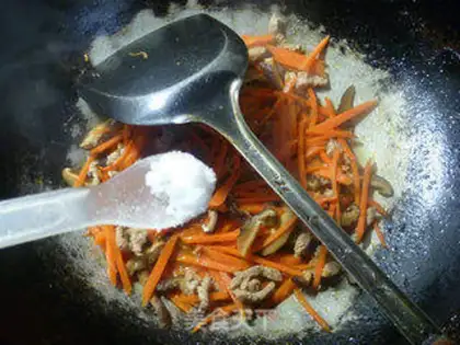 Make Carrot in the mushrooms step 9