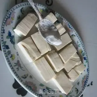 Make Sour tofu step 1